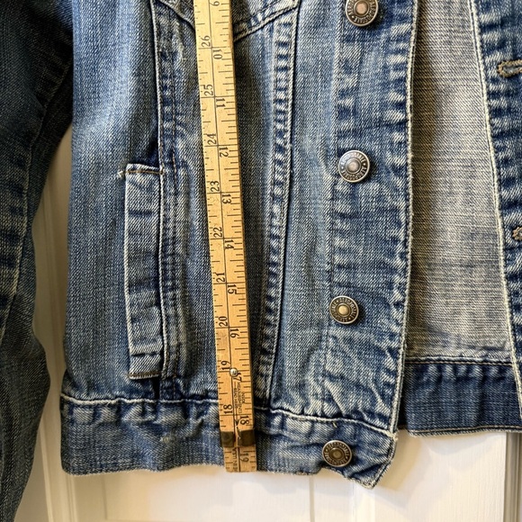 Aeropostale Blue Jean Distressed Jacket - Picture 5 of 7